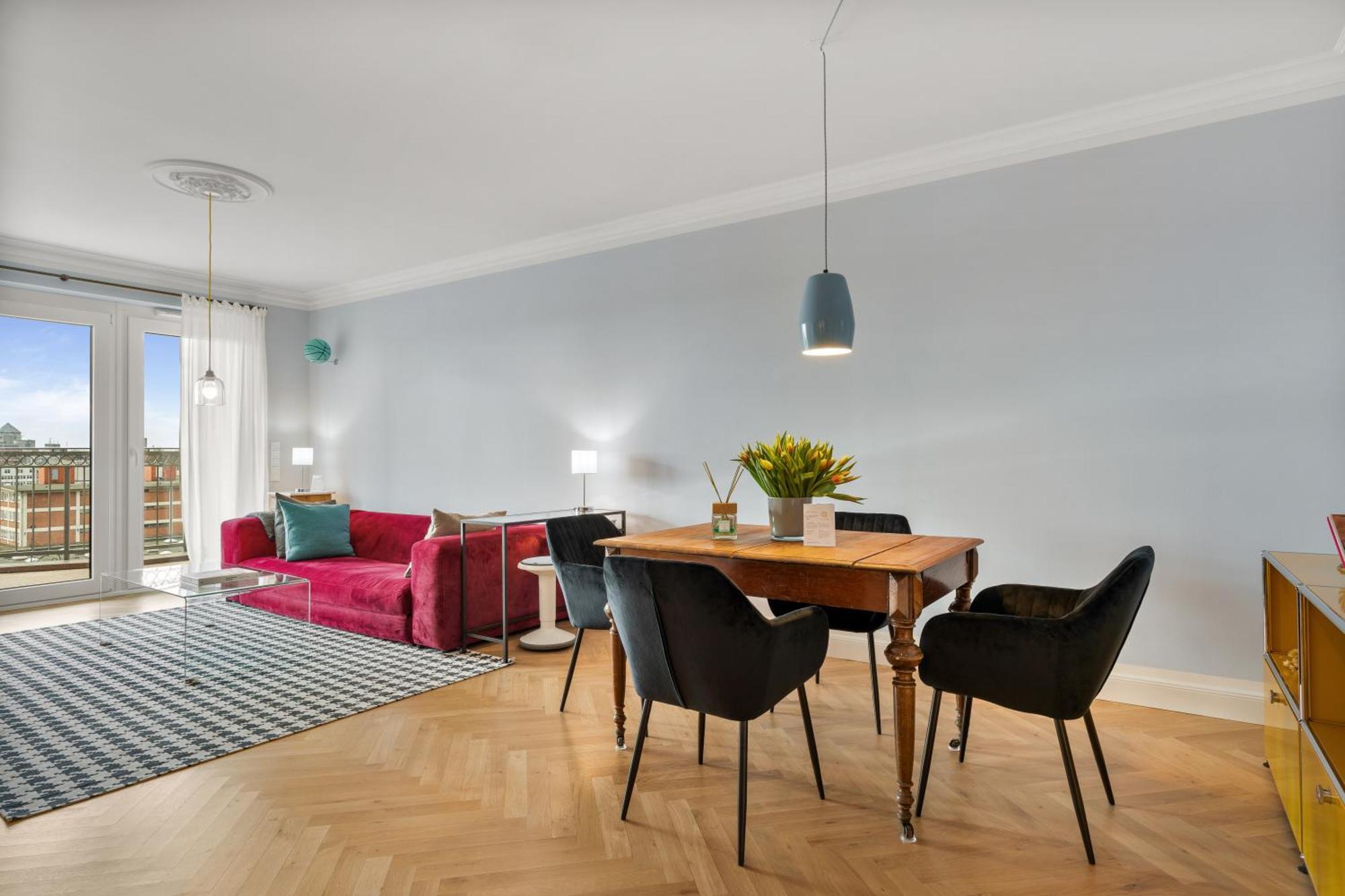 Cls Zentrale City-Wohnung In Hamburg Mit E-Laden Und Tiefgarage, Grosser Balkon, Blick Ueber Hamburg, Parkplatz, Cafe Im Haus, Bushaltestelle Direkt Gegenueber, Flex Check In Exterior foto